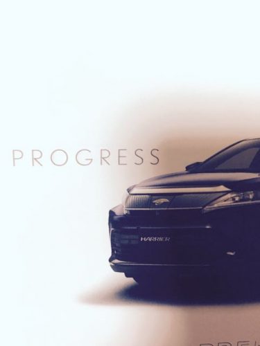 ハリアーのプログレスに1つだけ付いてない装備って知ってた？