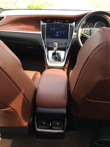 ハリアーの内装はダークサドルタンが最上級だ！画像を細かく紹介！！